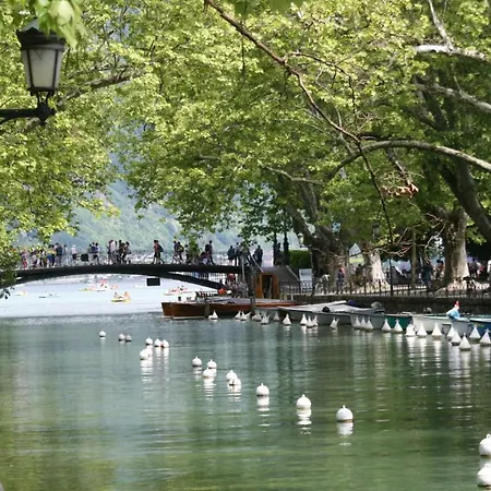 L'Albigny - Studio With Your Feet In The Water By Lake Annecy Exterior photo